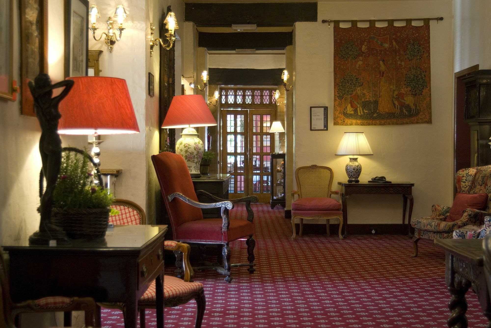טונטון Castle Hotel מראה פנימי תמונה